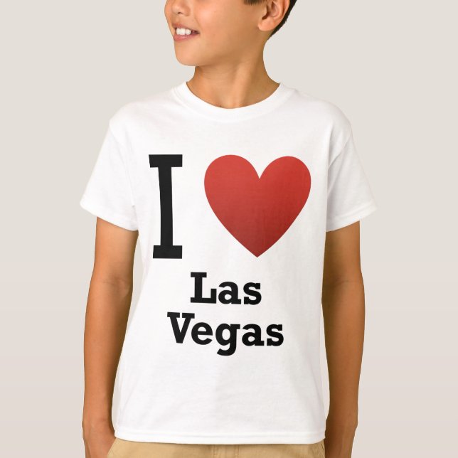 I Love Las Vegas T-Shirt (Front)