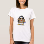 I Love Latkes Penguin T-Shirt<br><div class="desc">A fun holiday penguin just for the Hanukkah. Show off your holiday spirit with this cute latke loving penguin.</div>
