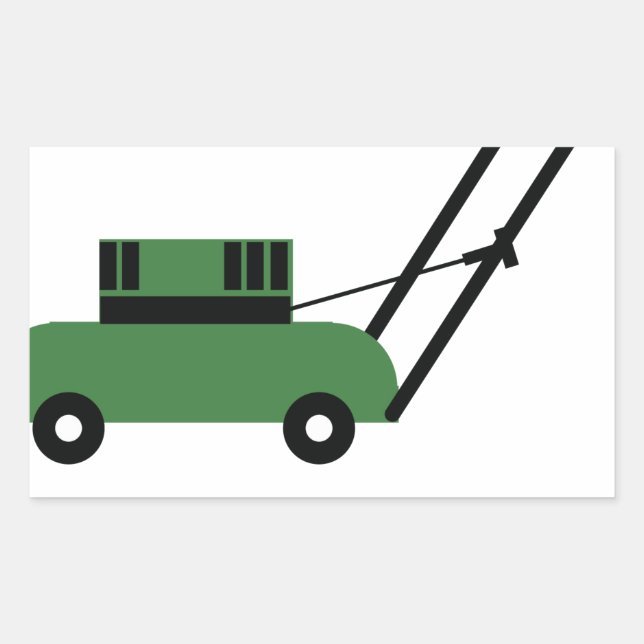 I love Lawn Mowers Sticker (Front)