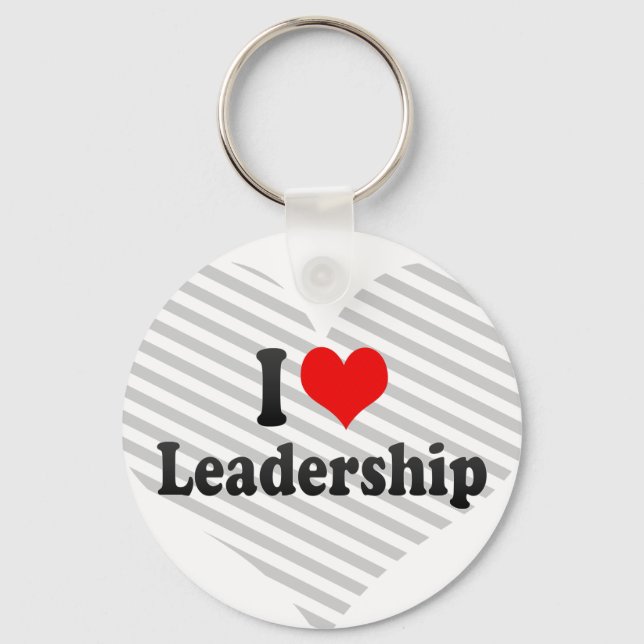 I love Leadership Keychain (Front)