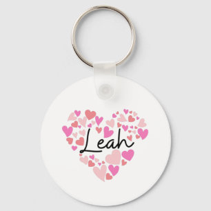 I love Leah Keychain