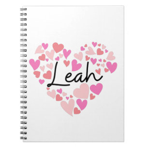 I love Leah Notebook