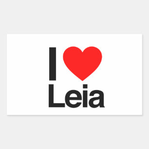 i love leia sticker