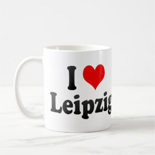 I Love Leipzig, Germany Coffee Mug