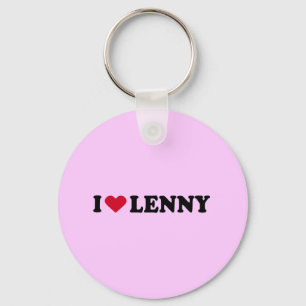 I LOVE LENNY KEYCHAIN