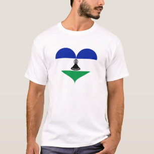 I Love Lesotho Flag T-Shirt