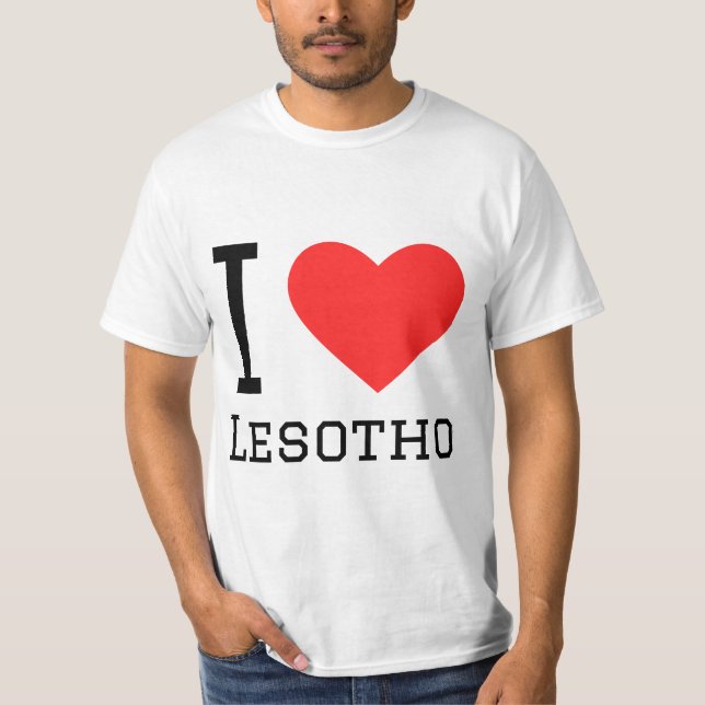 I love Lesotho  T-Shirt (Front)