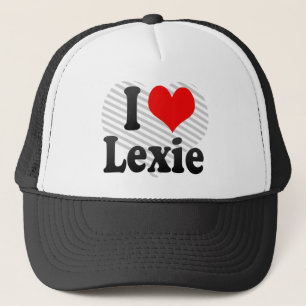 I love Lexie Trucker Hat