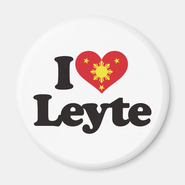 I Love Leyte Magnet (Front)