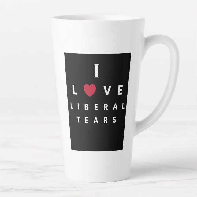 I Love Liberal Tears tasse de café 11oz (Droite)