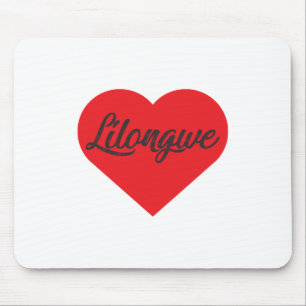I Love Lilongwe - Malawi Mouse Pad