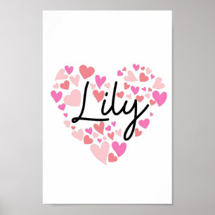 I love Lily Poster