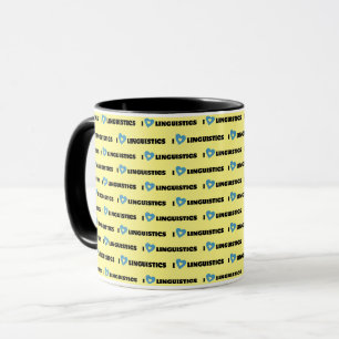 I Love Linguistics Mug