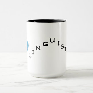 I Love Linguistics Mug