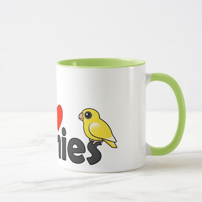 I Love Linnies Mug (Right)