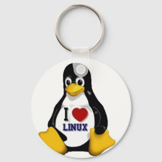 I Love Linux Keychain