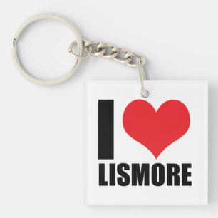 I love Lismore Keychain