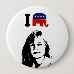 I Love Liz Cheney 4 Inch Round Button