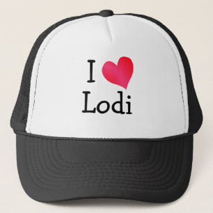 I Love Lodi Trucker Hat