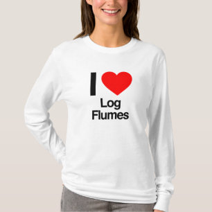 i love log flumes T-Shirt