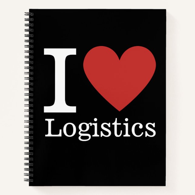 I ❤️ Love Logistics - Logistique Dept. CARNET (Devant)