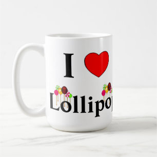 I Love Lollipops Coffee Mug