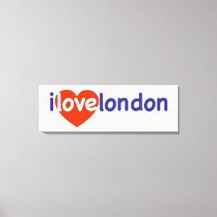 I Love London Canvas Print