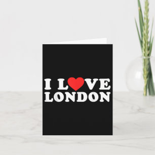 I Love London  Card