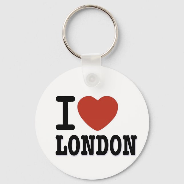 I LOVE LONDON KEYCHAIN (Front)