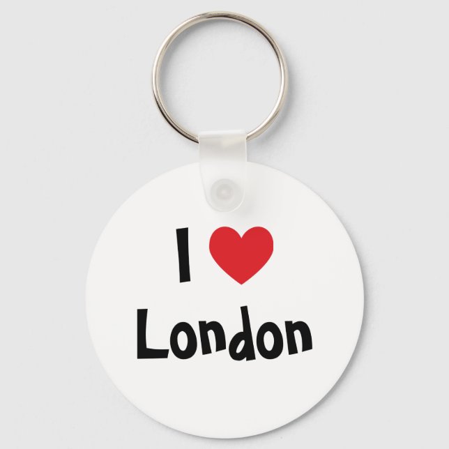 I Love London Keychain (Front)