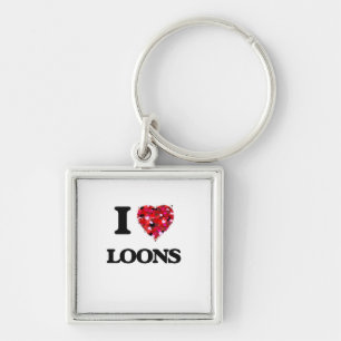 I love Loons Keychain
