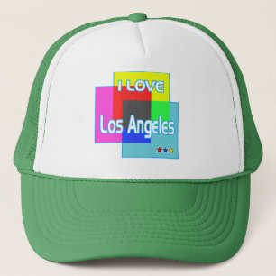 "I LOVE Los Angeles Colouring 2" Hat