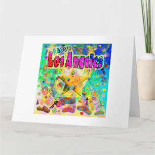 I LOVE Los Angeles Epoch Hour Card