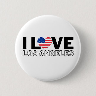 I LOVE LOS ANGELES - For real Angelenos! 2 Inch Round Button