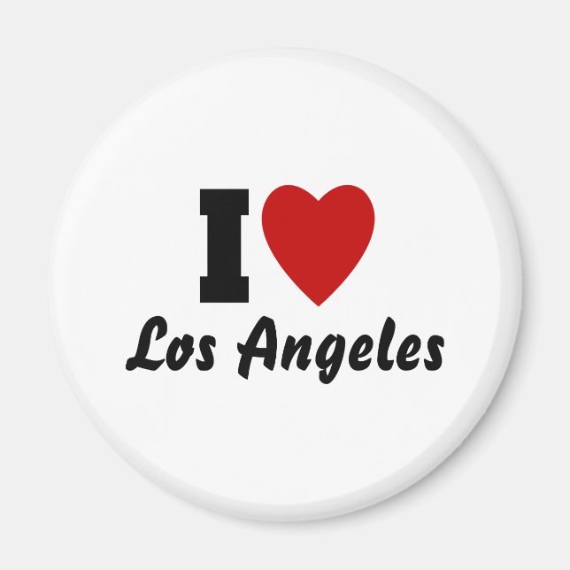 I Love Los Angeles Magnet (Front)