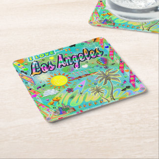 I LOVE Los Angeles Nu Era Coaster