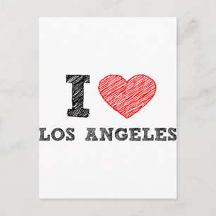 I Love Los Angeles Postcard