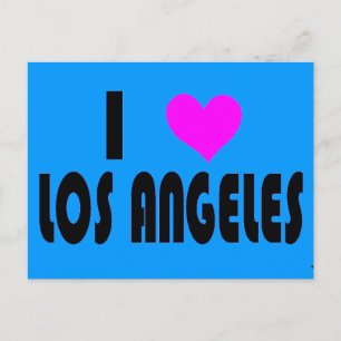 I Love Los Angeles postcard