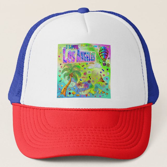 I LOVE Los Angeles Timeless Melody Hat (Front)