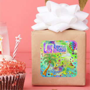 I LOVE Los Angeles Timeless Melody Sticker