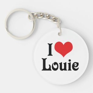 I Love Louie Keychain