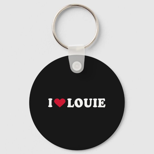 I LOVE LOUIE KEYCHAIN (Front)