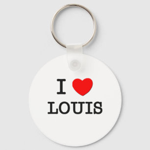 I Love Louis Keychain
