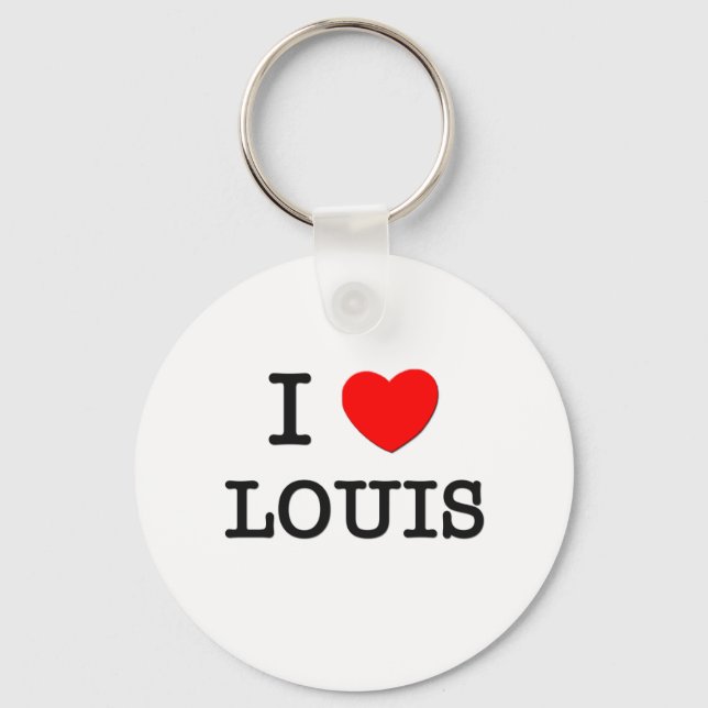 I Love Louis Keychain (Front)