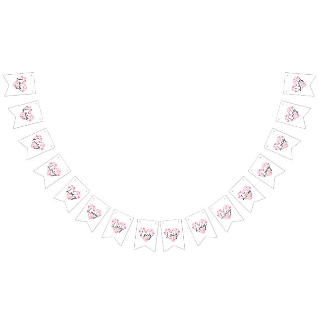 I love Lucy Bunting Flags (All)