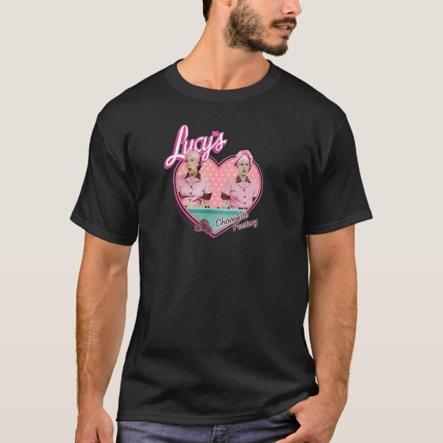 I Love Lucy Chocolate Factory T-Shirt (Front)