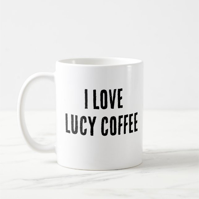 I Love Lucy Coffee Mug (Left)