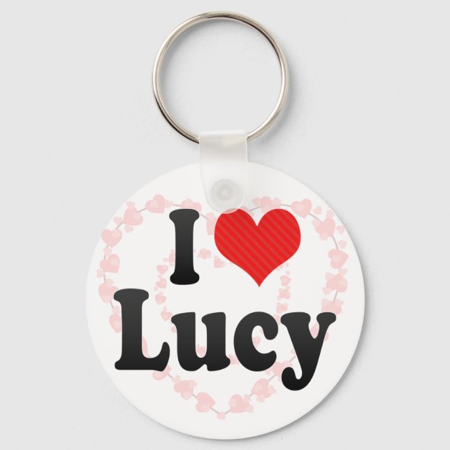 I Love Lucy Keychain (Front)