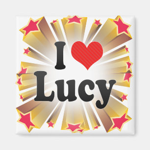I Love Lucy Magnet