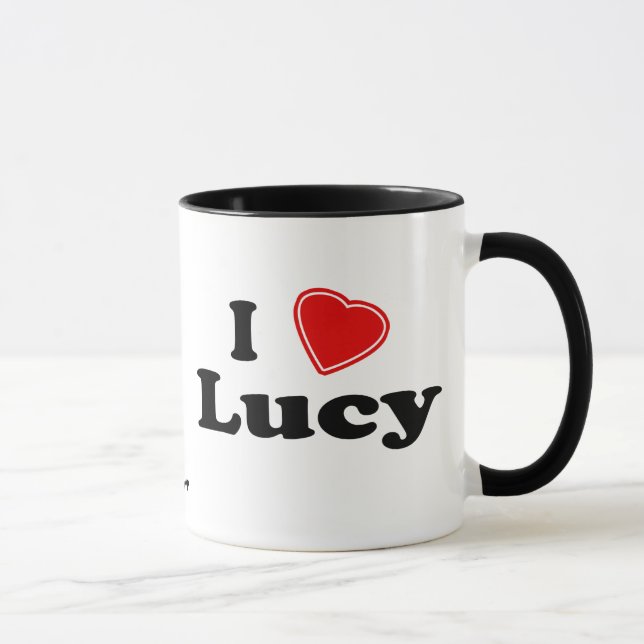 I Love Lucy Mug (Right)